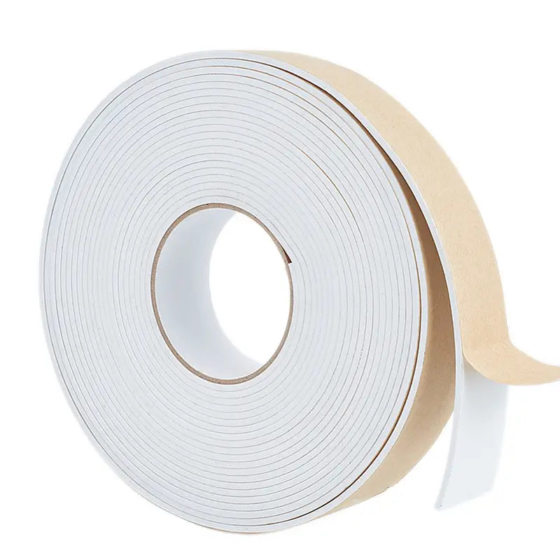 Bande Mousse Autocollante 25mm x 10m - Joint Isolation Portes Fenêtres