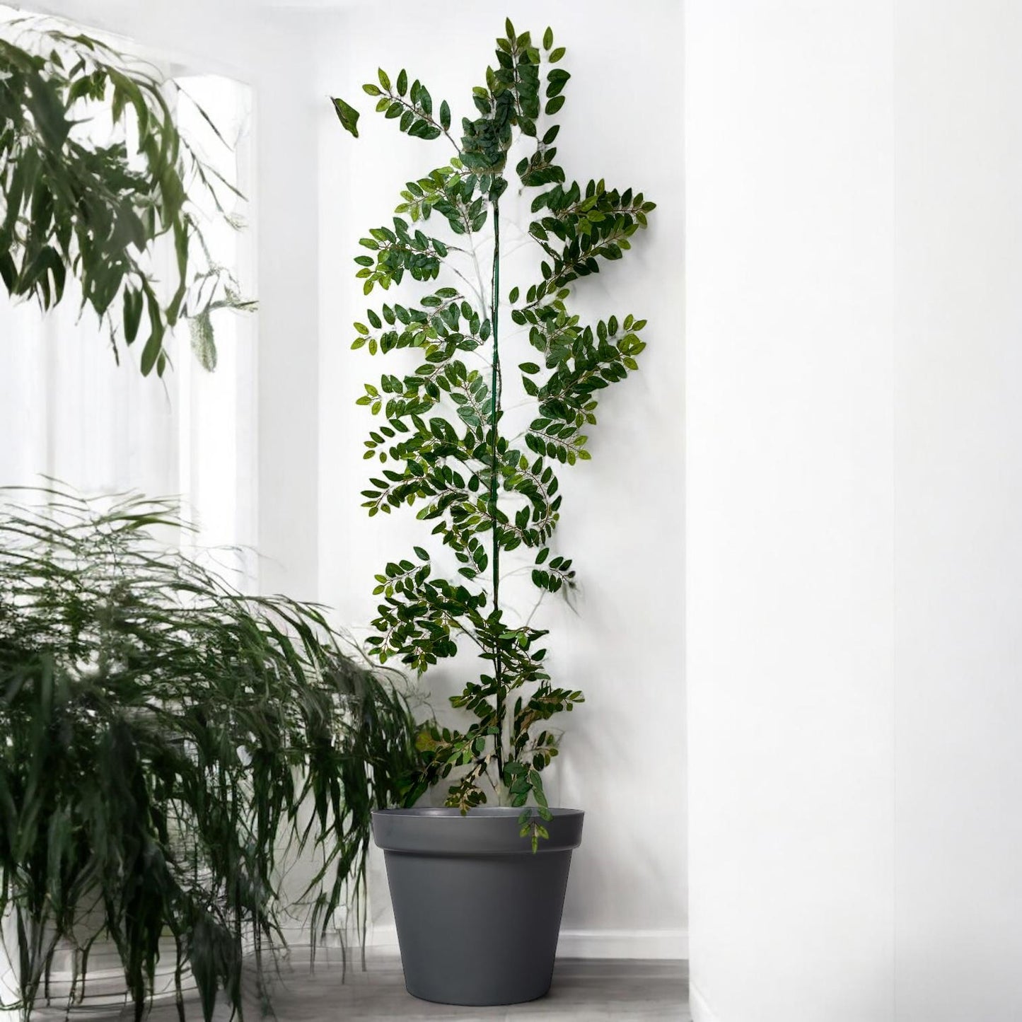 Tige de feuille artificiel pour décoration et aménagements floraux - SQES