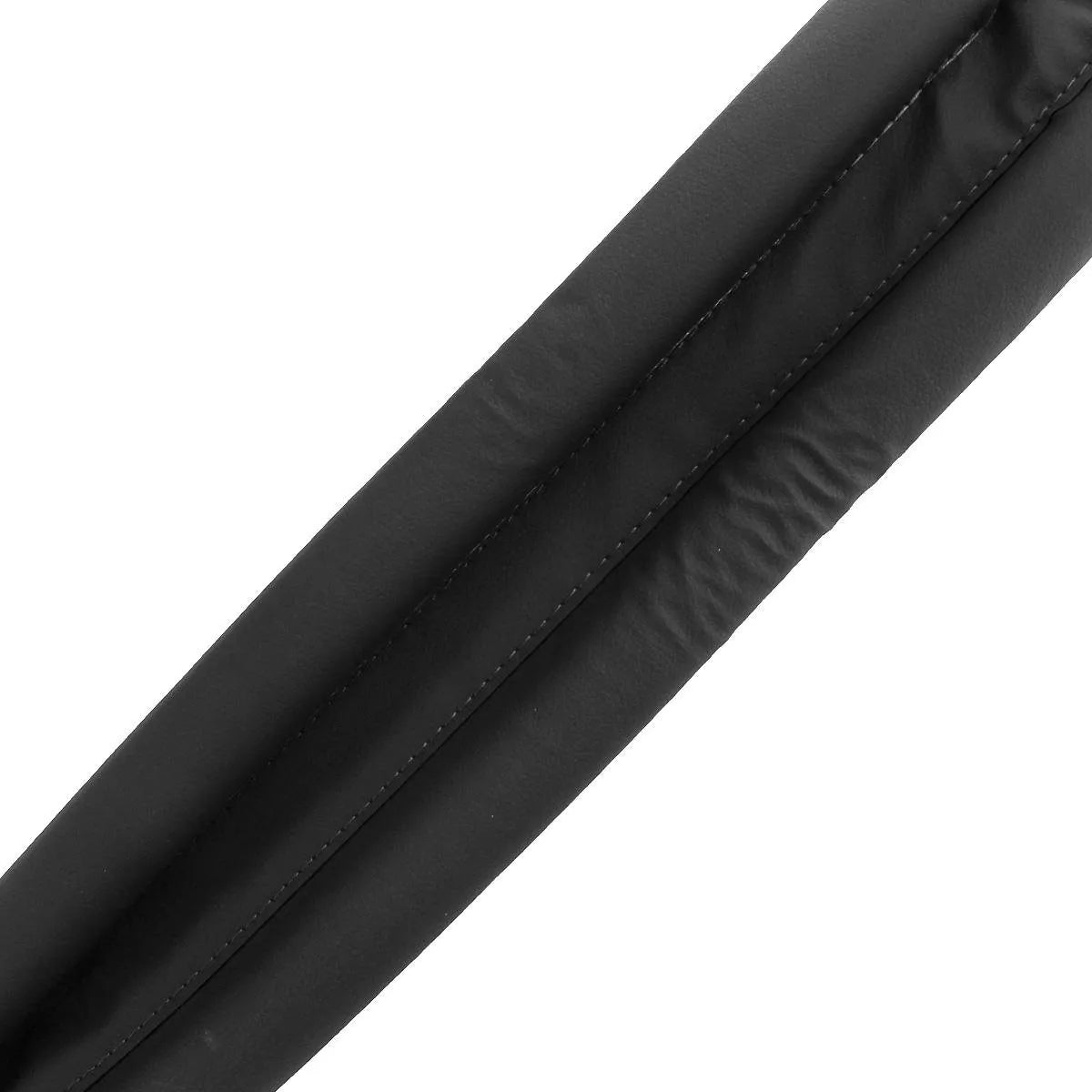 BOSS TAPE Boudin de Porte Isolant Froid, avec Double Joint en simili Cuir NOIR - SQES