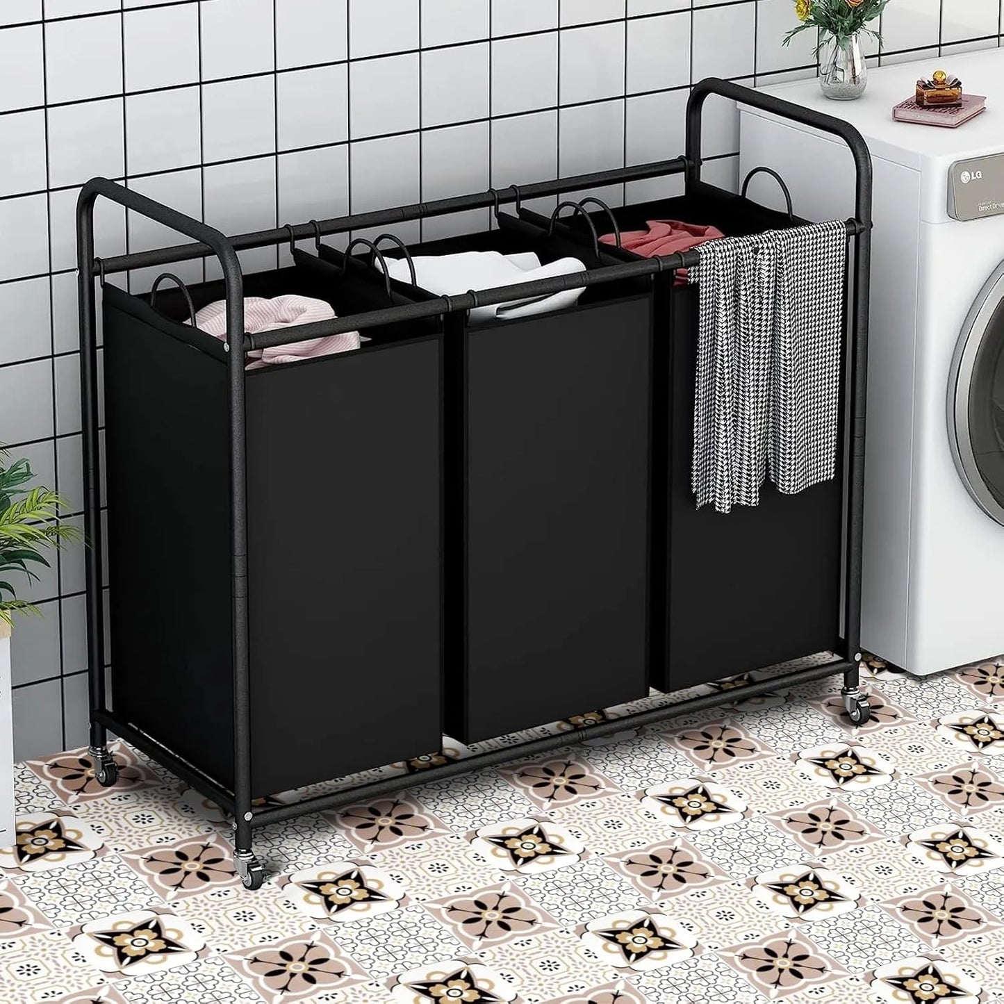 Carreaux de sol en vinyle autocollant imperméable (10pcs) - SQES