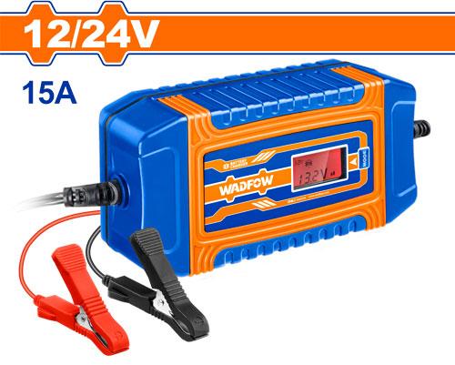 Chargeur Batterie Li-Ion 20V WADFOW WBY1A151 — 15A Recharge Rapide Protection Surcharge Surchauffe LED | SQES Tunisie