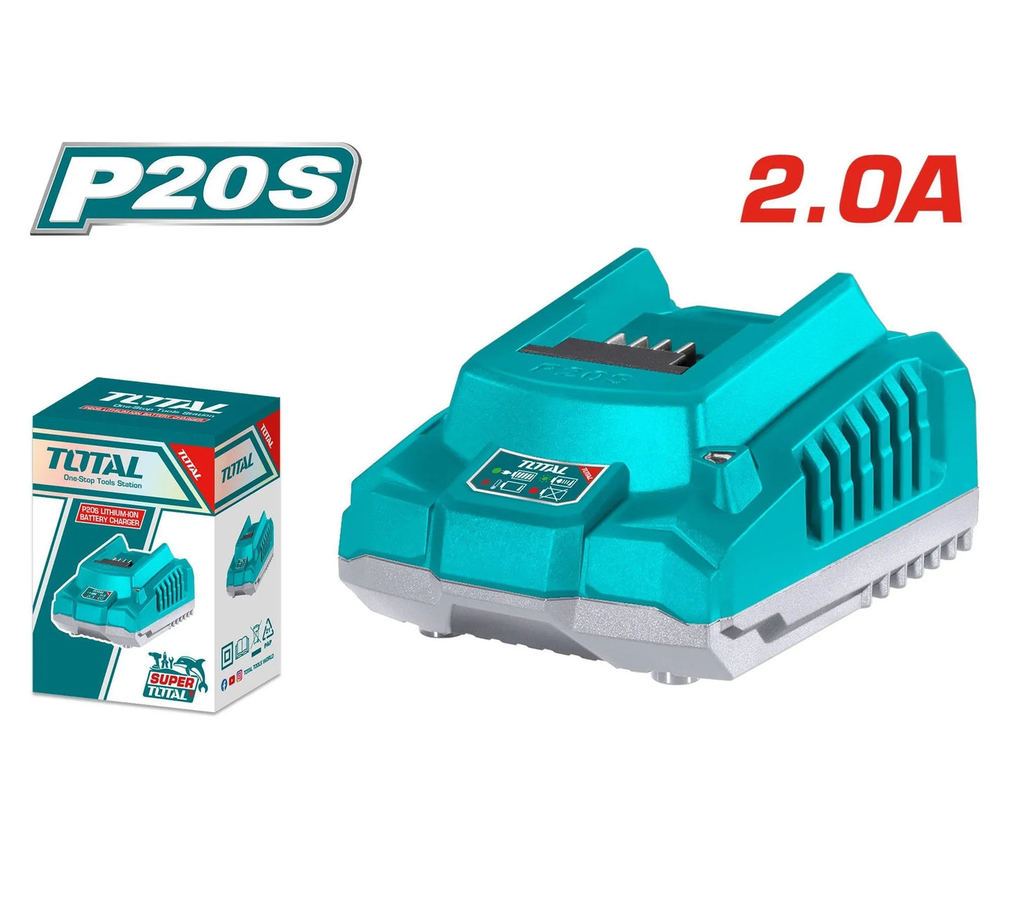 Chargeur Batterie 20V - 2.0 A - SQES