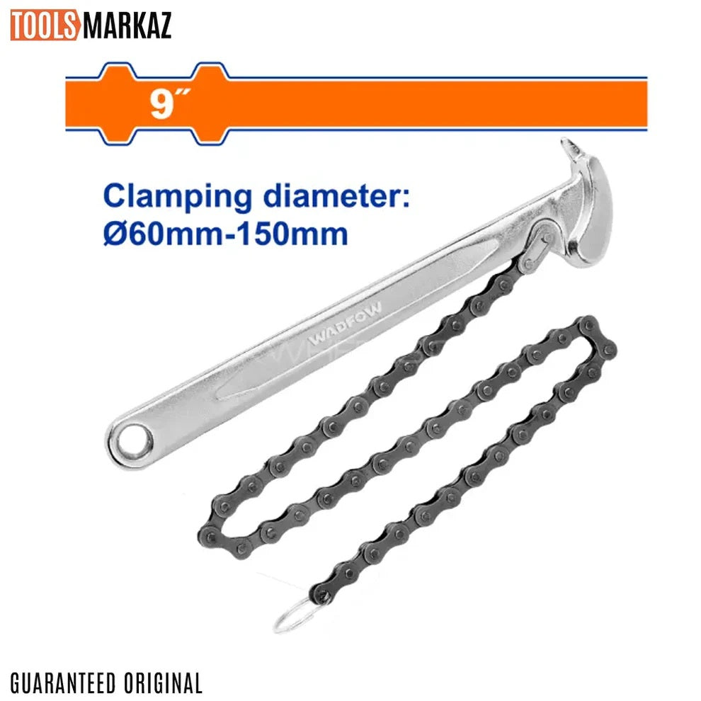 Cle a chaîne 9" – 60mm-150mm - SQES