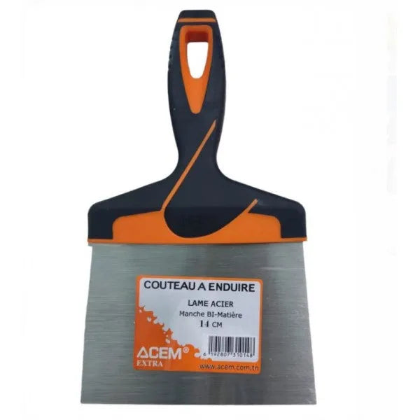 ACEM Couteau à enduire - Lame en acier - - SQES