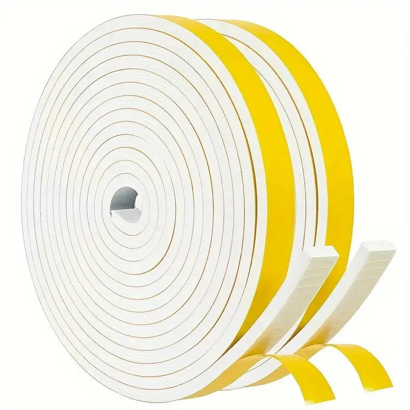 BOSS TAPE Joint d'étanchéité pour porte , fenêtre, isolation thermique, EPDM 6mm, BLANC - SQES