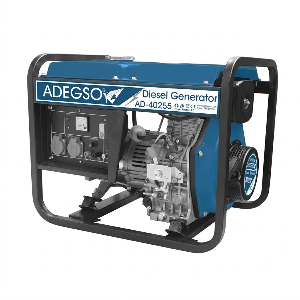 Groupe électrogène diesel 3 kVA ADEGSO AD-40255 | SQES Tunisie