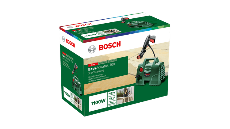 Nettoyeur haute pression Bosch EasyAquatak 100 bar - 1200w
