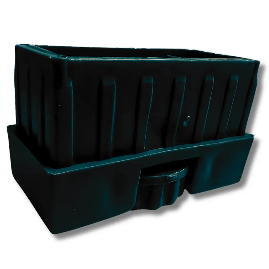 Embout avec glissière réglable pour meuble - 10 pcs 50mmx30mm NOIR - SQES