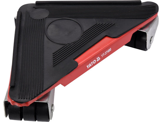Kit 4 Rouleurs de Manutention Meuble YATO YT-37490 — 300Kg + Levier