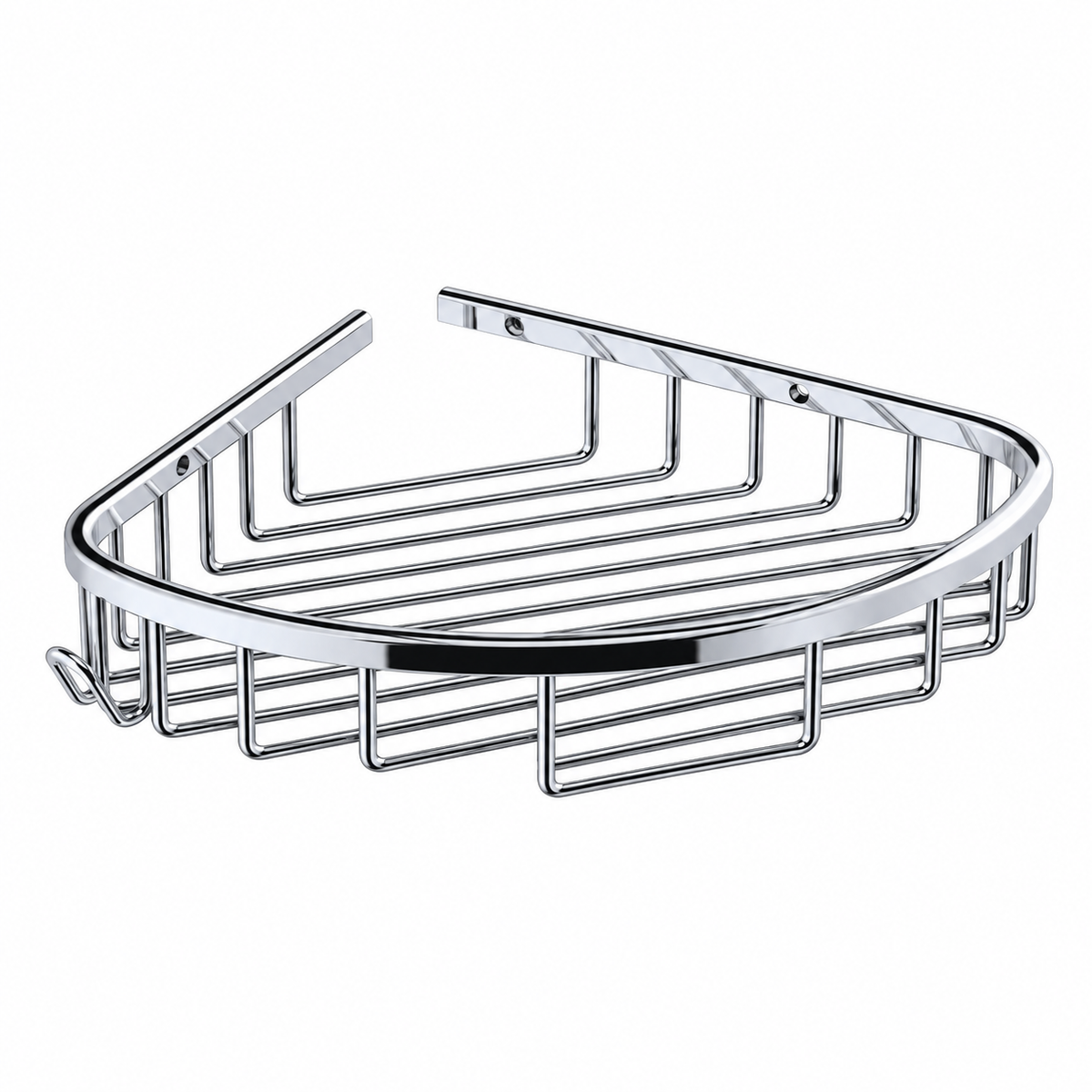 DUXXA Étagère d'Angle Inox 19/19 A.501 — Accessoire Douche Salle de Bain Réf. 4160AXE501 | SQES Tunisie