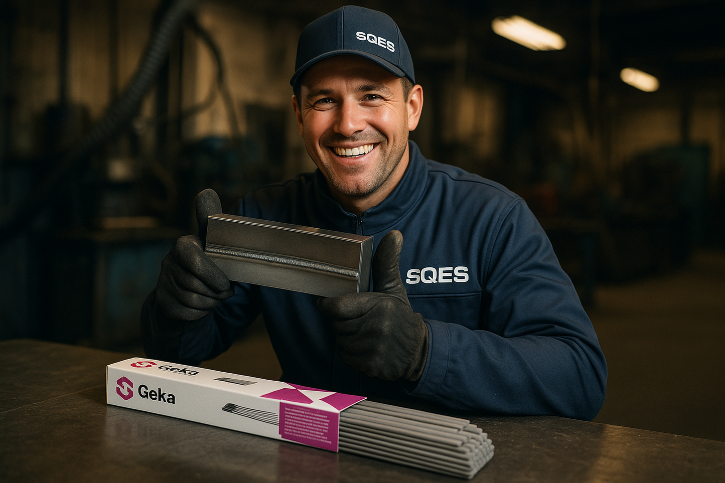 Expert soudeur SQES satisfait