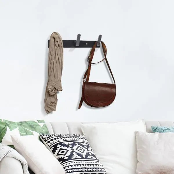 Patères - Porte Manteaux - Crochet Mural - N 3 - Noir - SQES