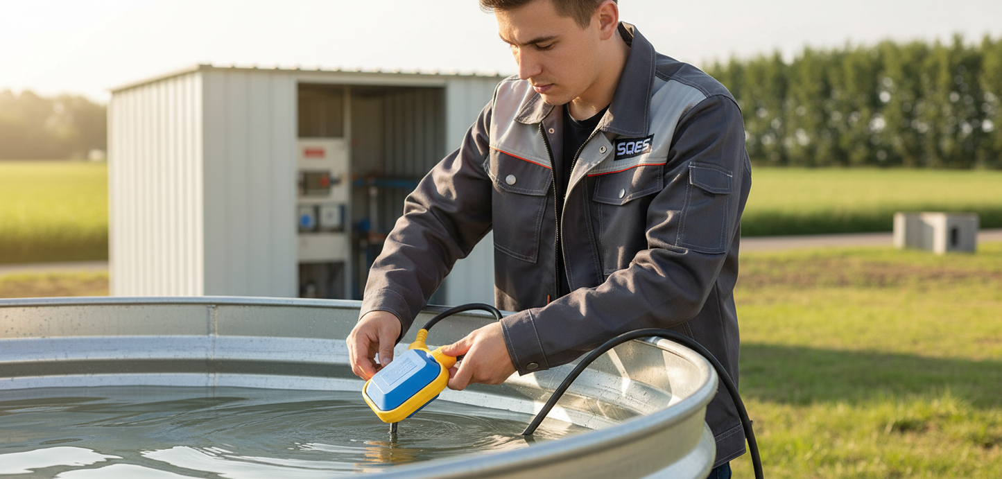 Flotteur Installation