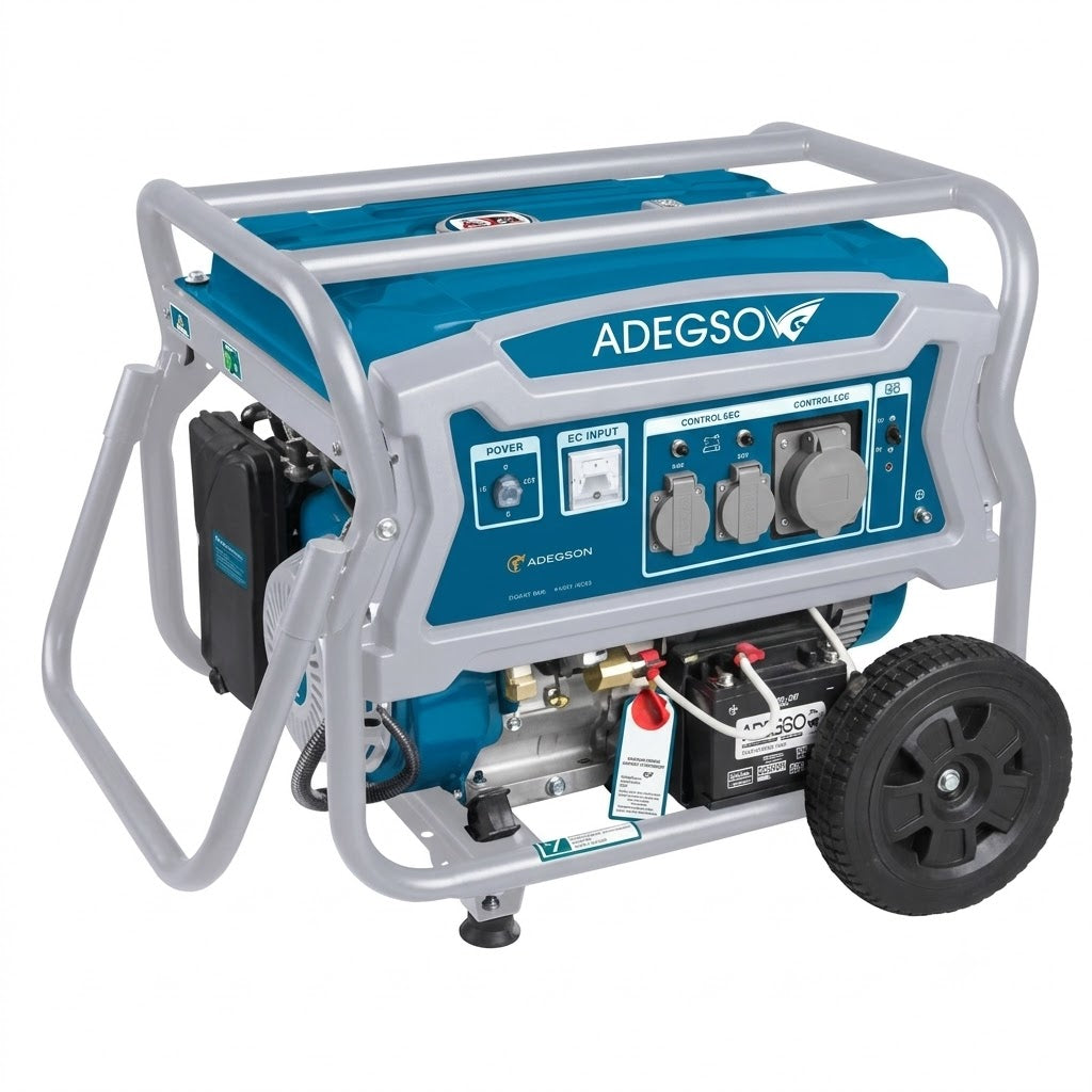 Groupe électrogène essence ADEGSO AD-40016 5 000 W moteur 13 HP | SQES Tunisie
