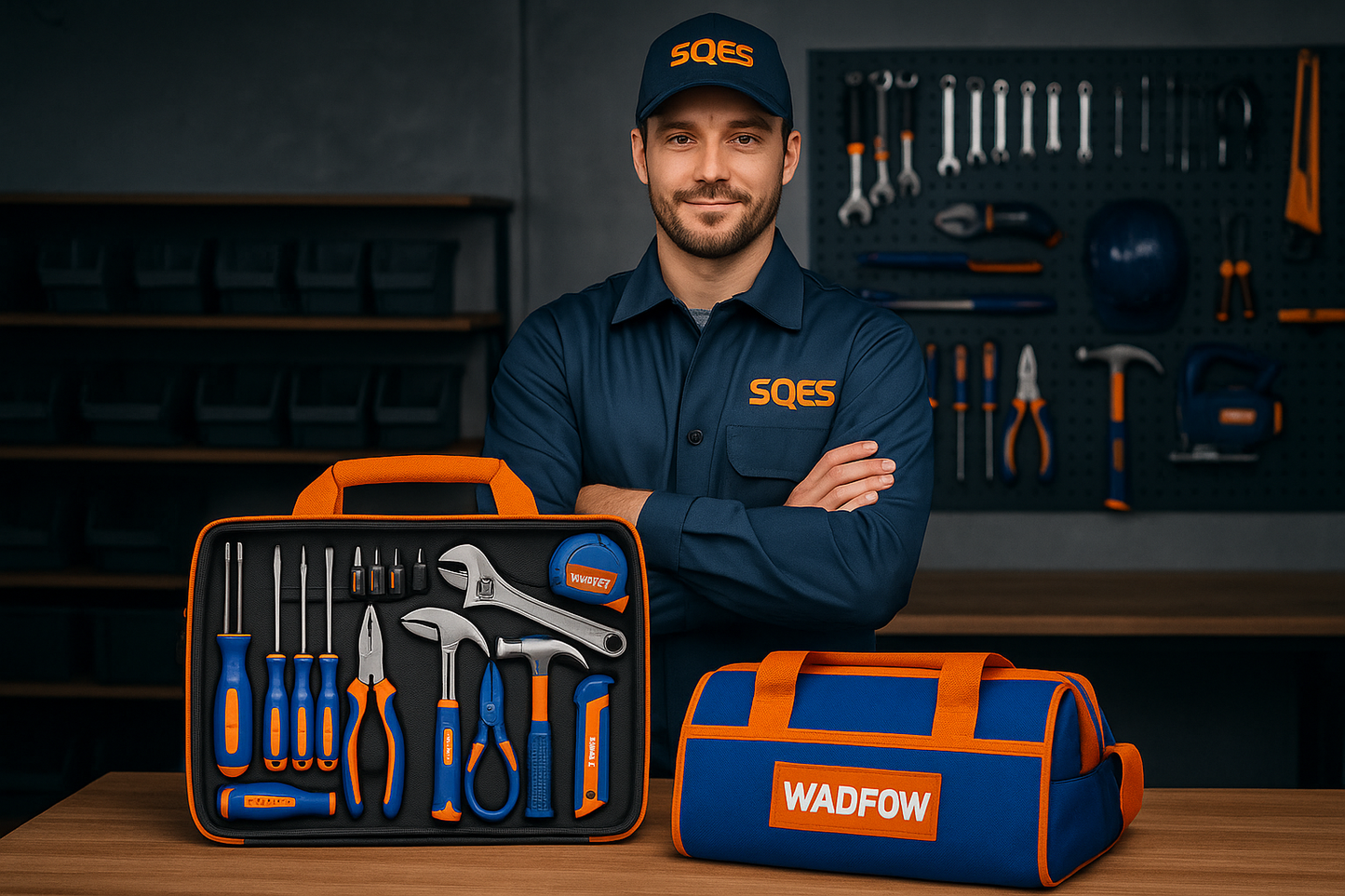 Image publicitaire malette d'outils WADFOW SQES