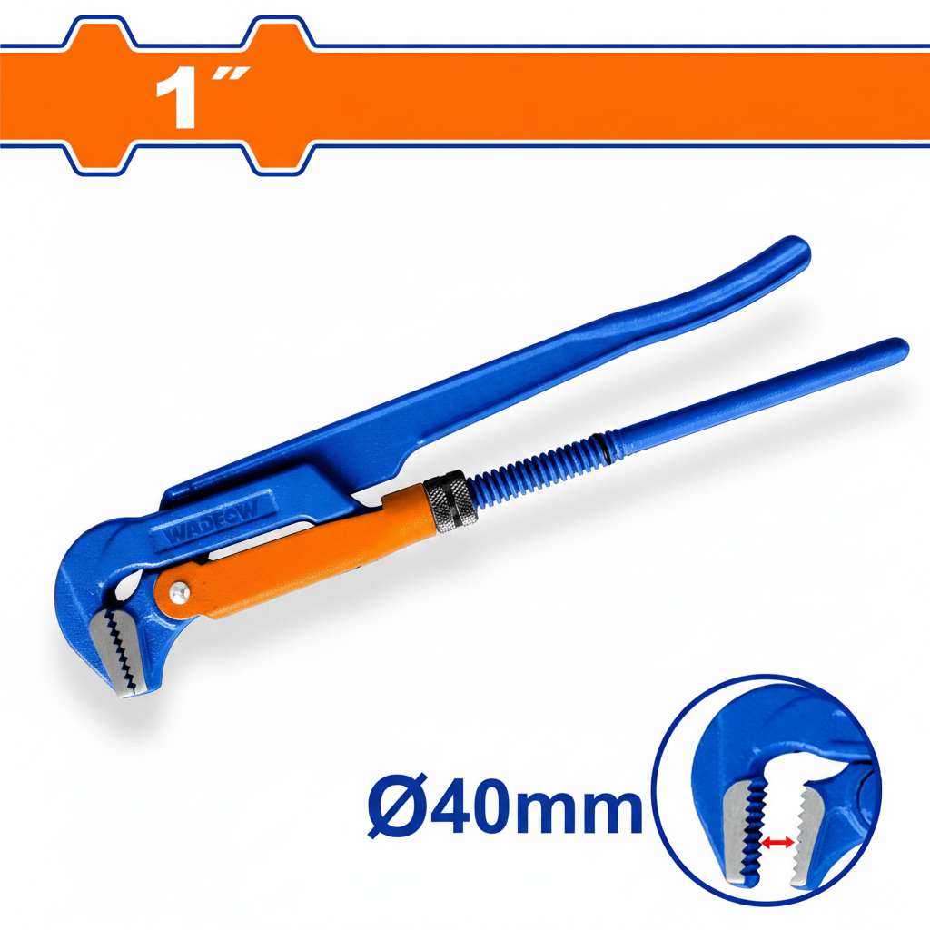 Clé Suédoise 90° Heavy Duty 1" Ø40mm WADFOW