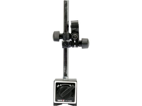 Socle Magnétique YATO YT-72460 — 70kg 235mm Verrouillage Central Capteur Cadran
