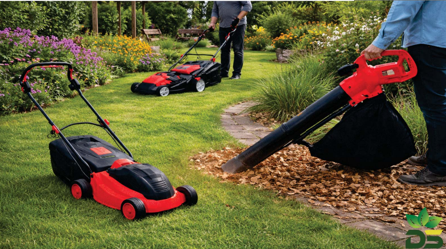 Tondeuse à Gazon Électrique 1000W – Coupe 320mm – Moteur Induction