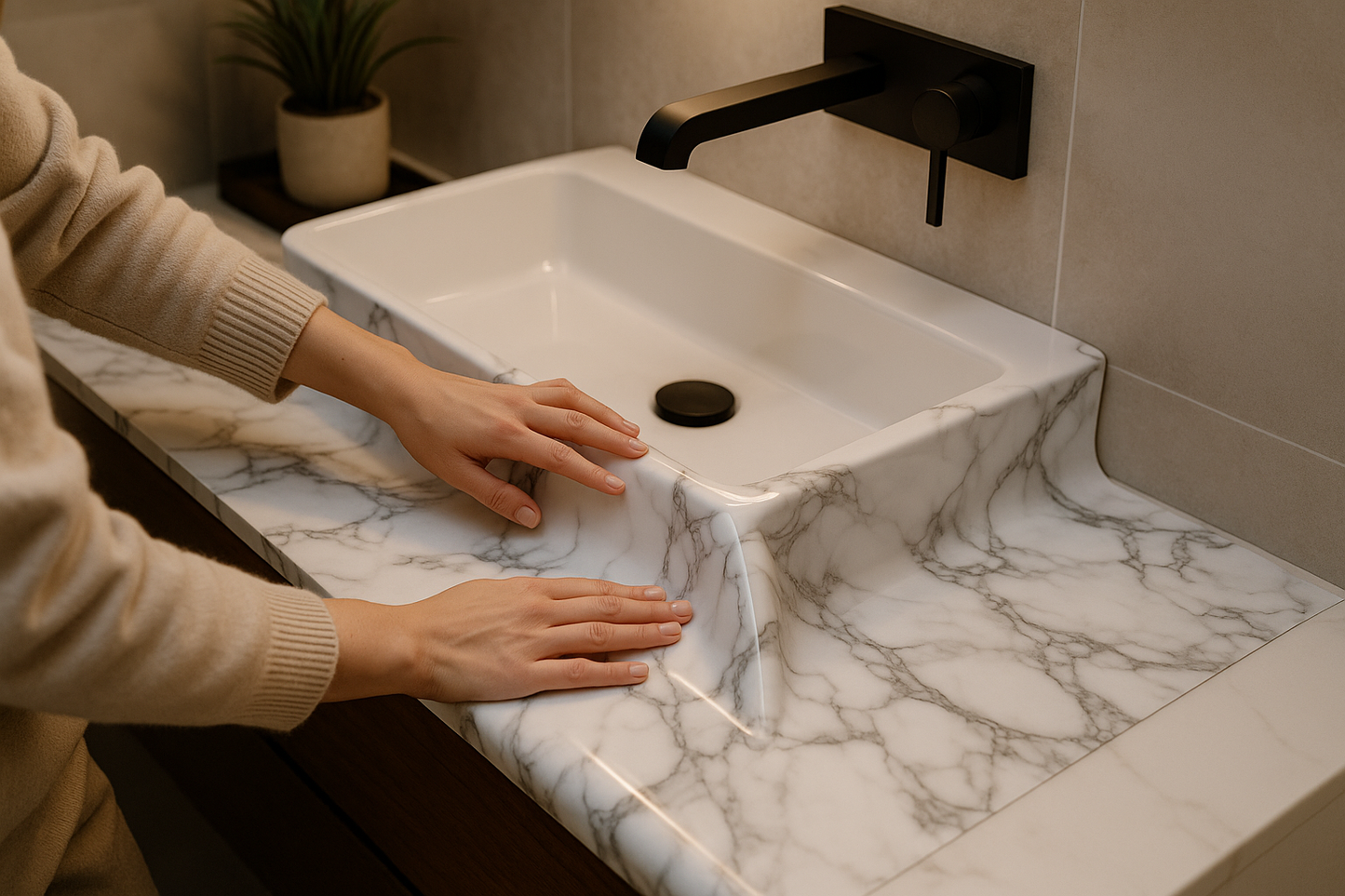 Photo lifestyle salle de bain