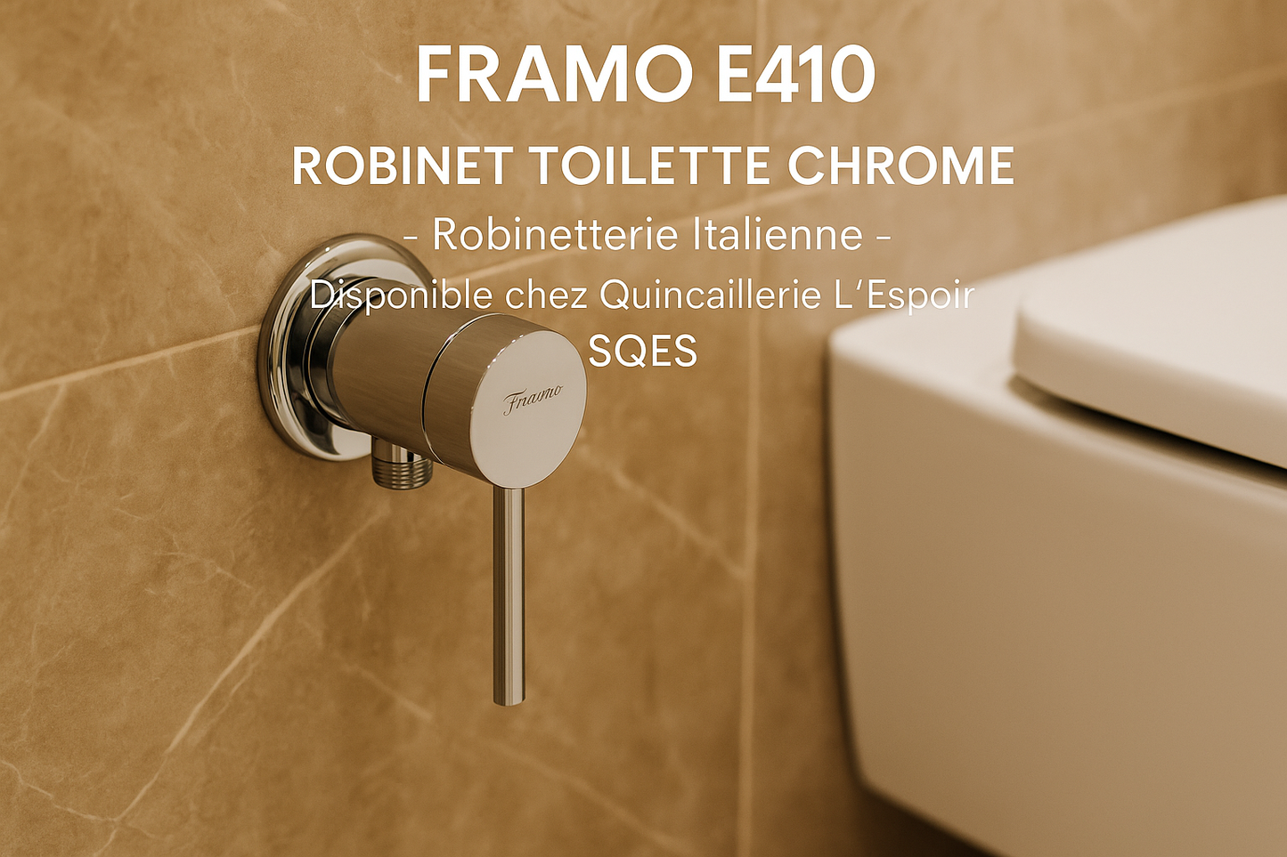 Robinet Toilette FRAMO E410 Chrome - Story Instagram