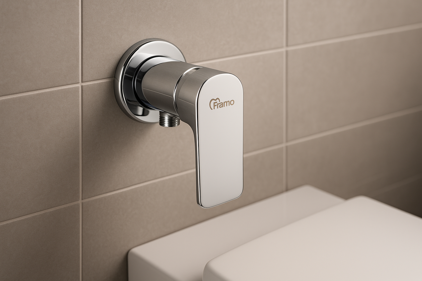 Robinet Toilette FRAMO E500 Chrome - Image Shopify