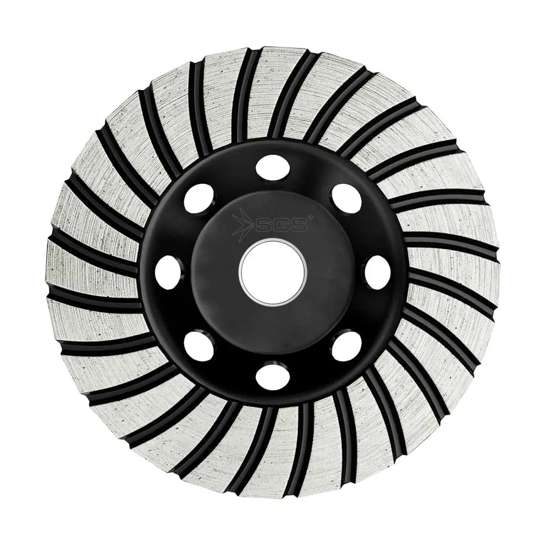 Disque Diamanté Turbo SGS 115 mm – Béton, Marbre, Granit