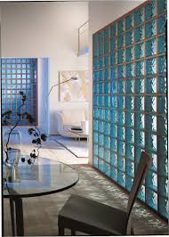 Brique de Verre Bleue 19x19x8cm - Décoration Lumineuse