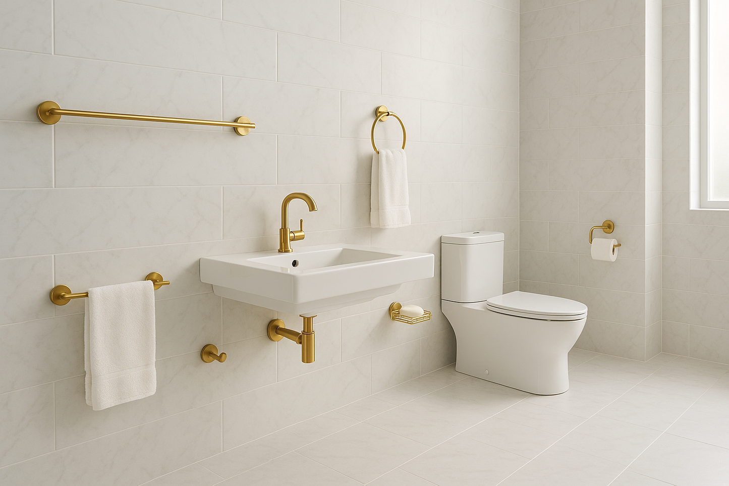 Installation salle de bain luxe