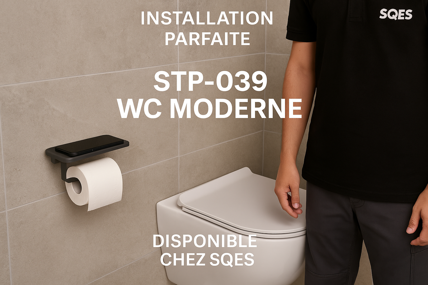Installation WC moderne - format story