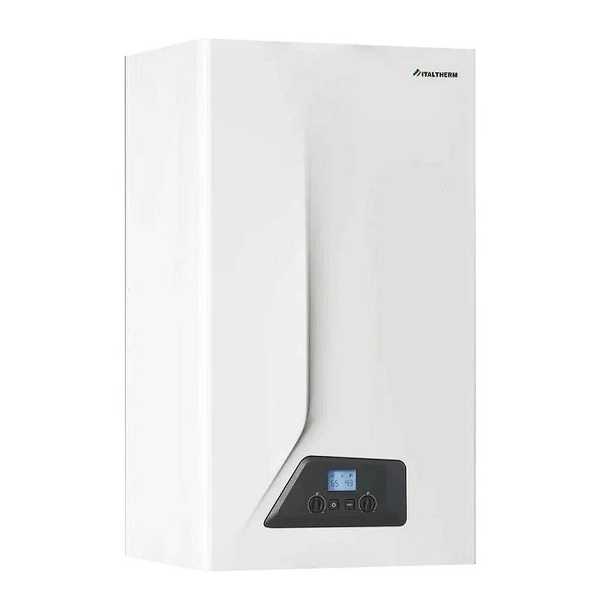 ITALTHERM CITY CLASS 30 FR – chaudière murale gaz, façade extérieure blanche fermée, photo produit – SQES Tunisie