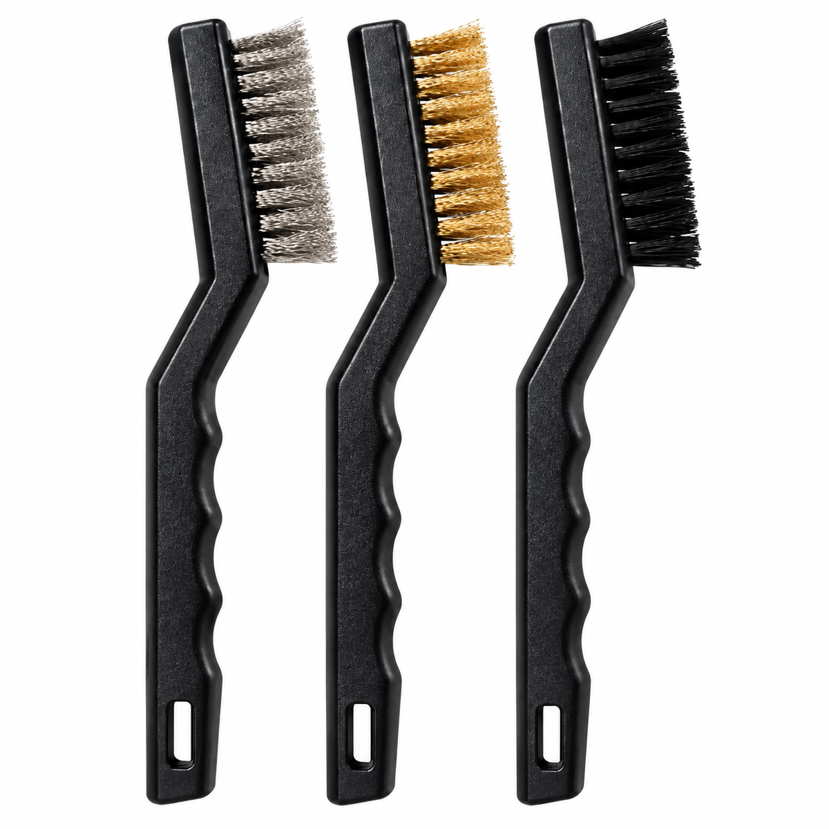 Jeu de 3 brosses à main mini DS Professional Tools | SQES Tunisie