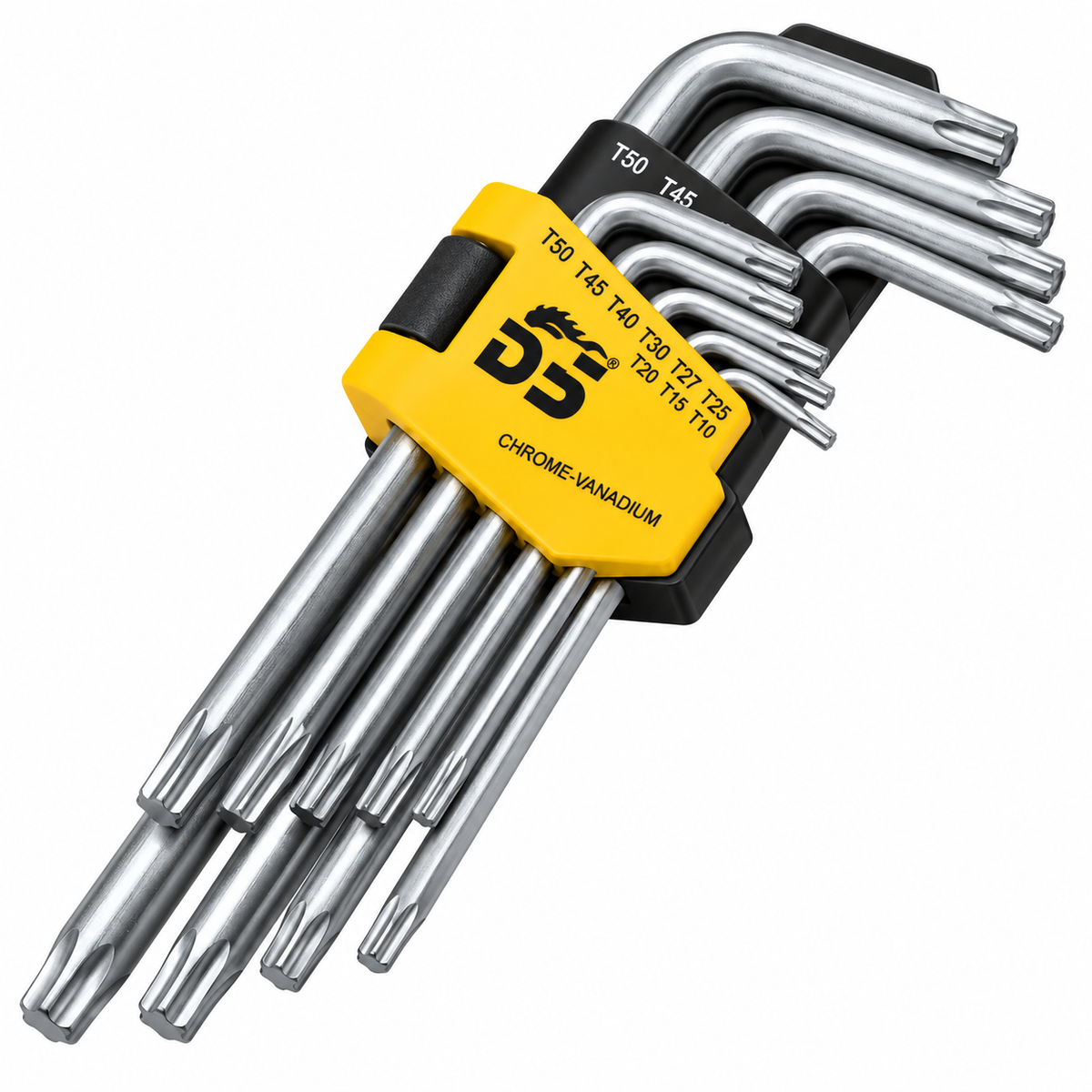 Jeu de clés Torx à trou DS Tools 9 pièces référence 4000CLE116
