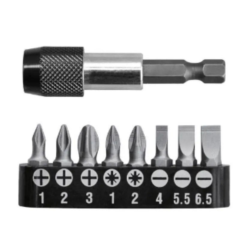 Jeux 9 embouts visseuse - TACSD3091 - SQES