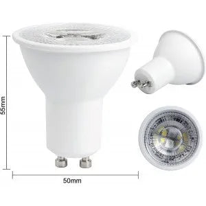 Lampe Spot LED - 7W - GU10 - 6400K - SQES