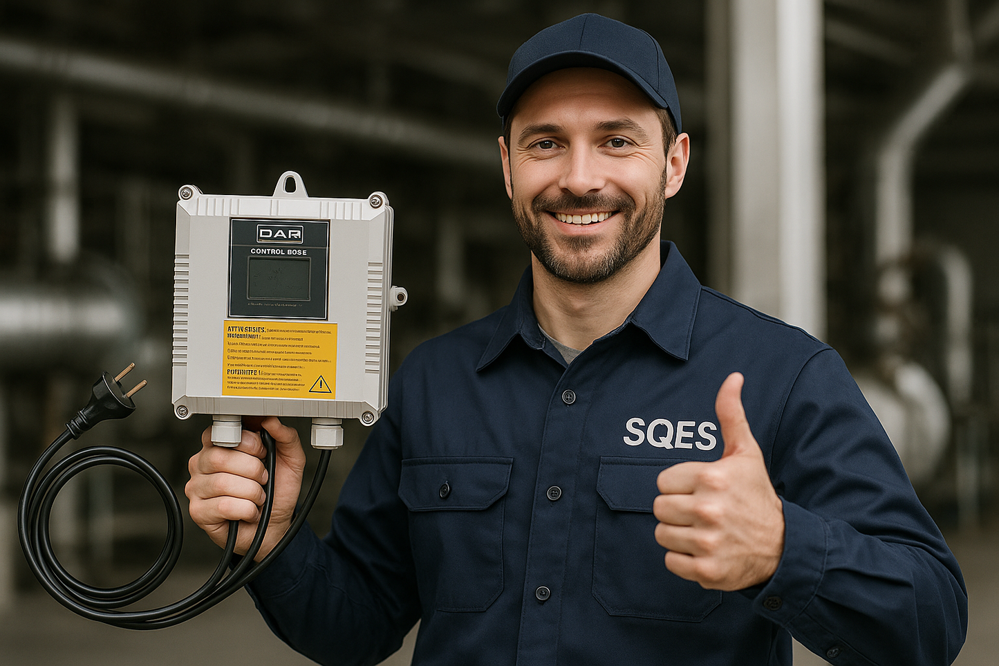 Électricien SQES satisfait