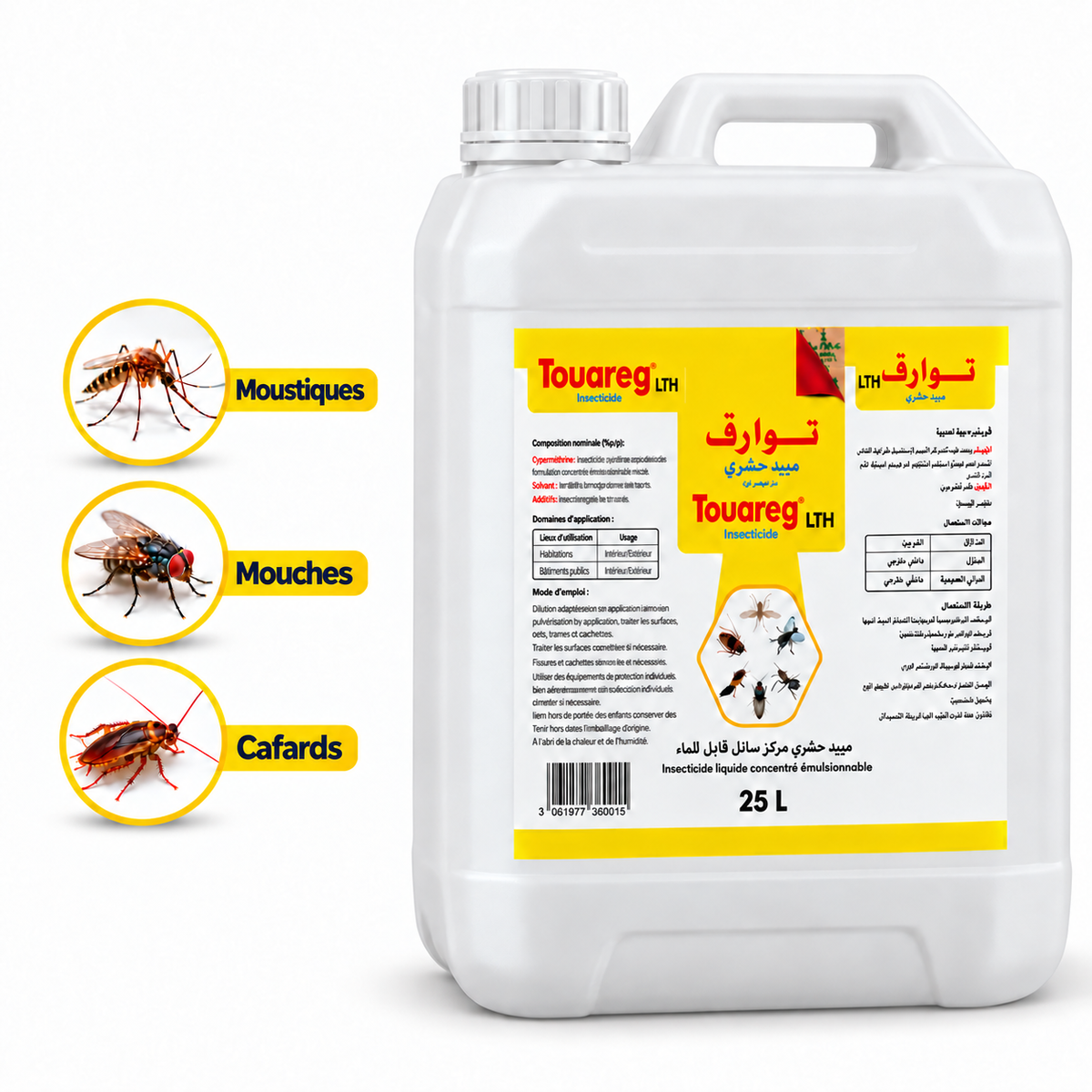 TOUAREG LTH – Insecticide concentré – 25 L