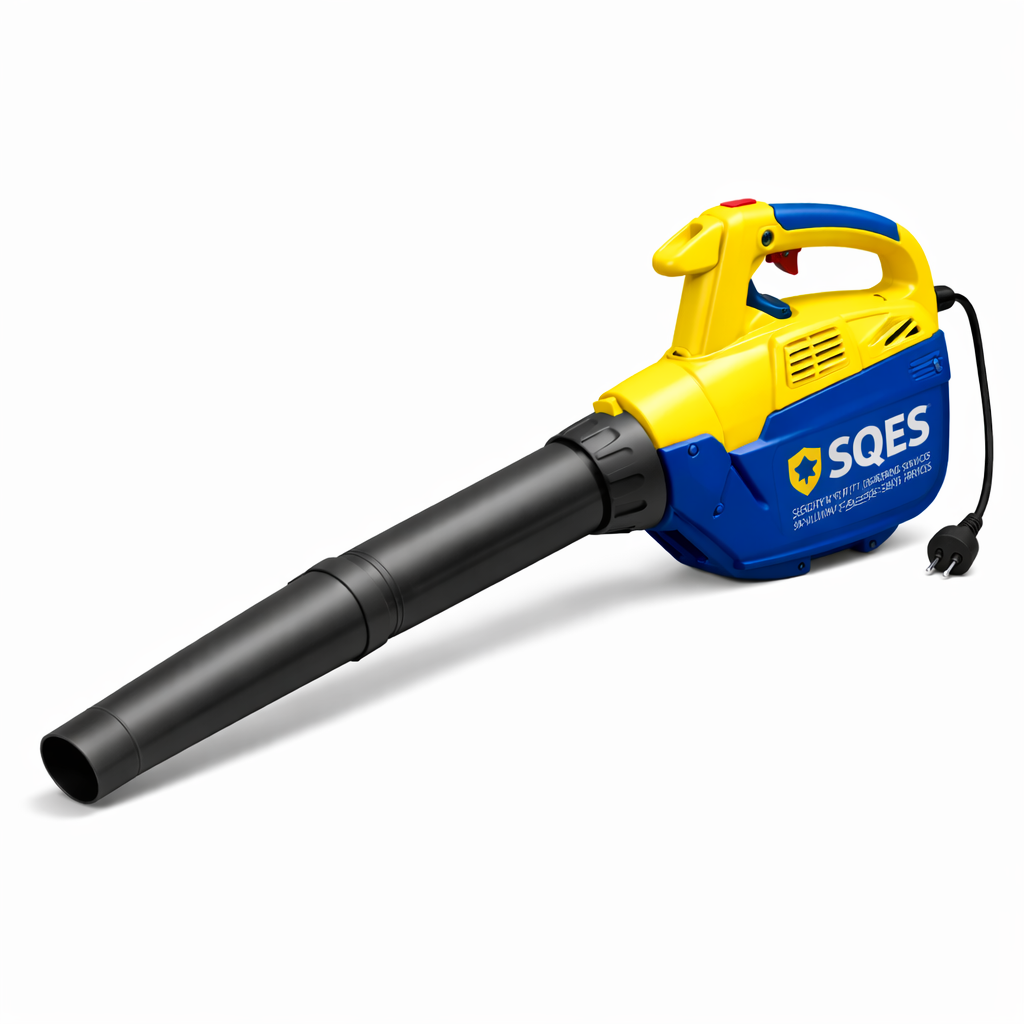 Location de souffleur professionnel pour feuilles et nettoyage extérieur en Tunisie | SQES