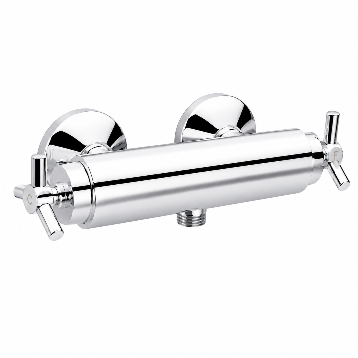 Mélangeur Toilette SOPAL Série Monastir 04BRA04 — Laiton Cartouche Céramique 70 000 Cycles Flexibles Sertis Chromé Garantie 5 Ans | SQES Tunisie