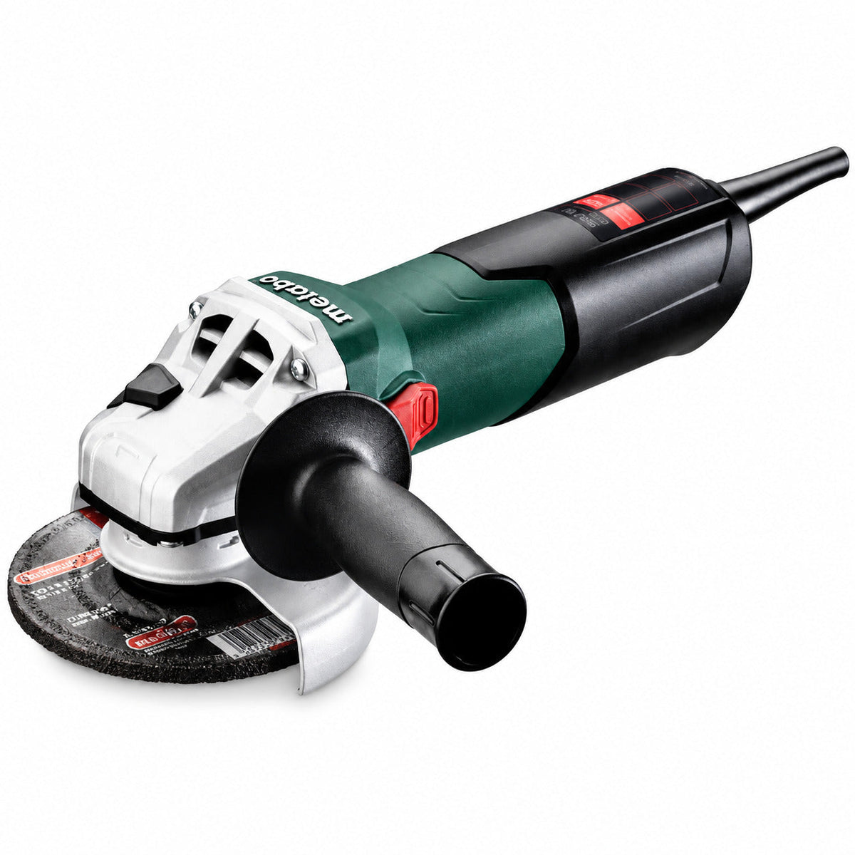Meuleuse d’angle METABO W9-125 réf. 600376010 – vue produit sur fond blanc 1254 × 1254 | SQES Tunisie