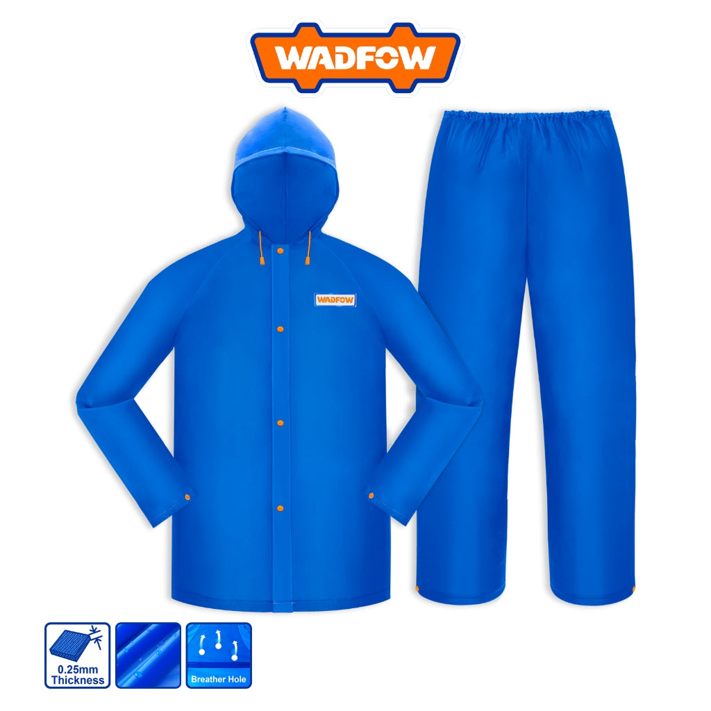 Ensemble Imperméable – Veste + Pantalon – PVC Haute Qualité – Tailles XL & XXL - SQES