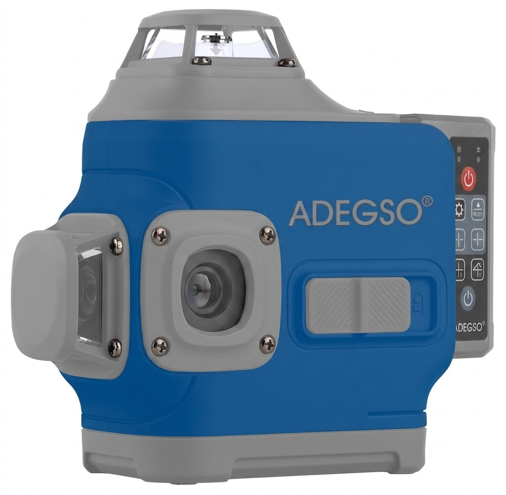 Niveau laser 3D vert 12 lignes ADEGSO AD-80166 portée 20 m | SQES Tunisie