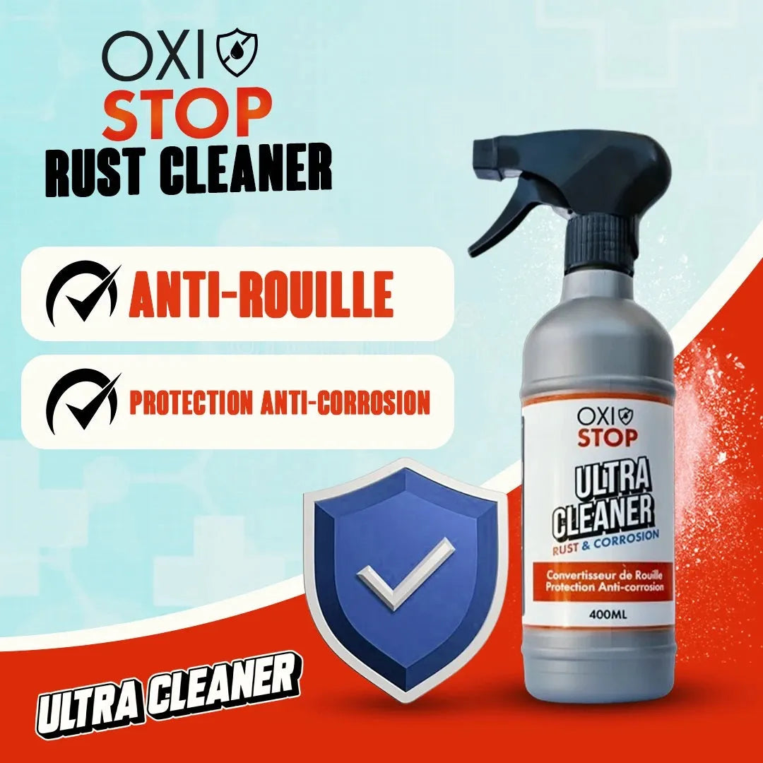 Oxi stop - Désoxydant Convertisseur de rouilles - Nettoyant tous surface - 400 ML - SQES