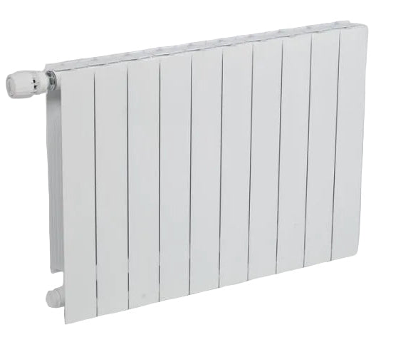 Radiateur Aluminium PLANO 500/80 12 Éléments Blanc - Chauffage Premium