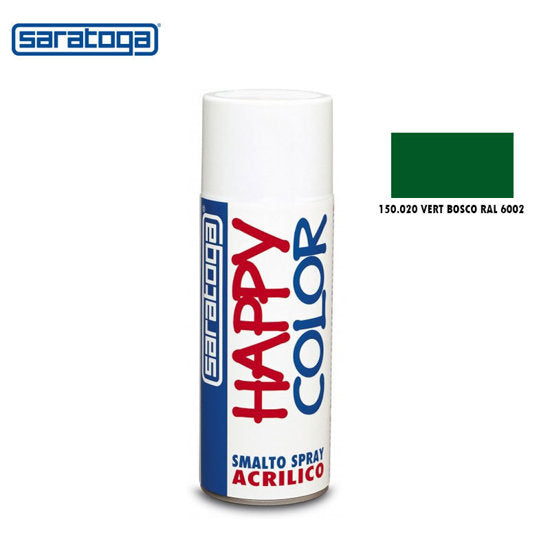 Peinture Spray VERT BOSCO 400ml Saratoga
SQES
Peinture Spray VERT BOSCO 400ml - Saratoga - Happy Color