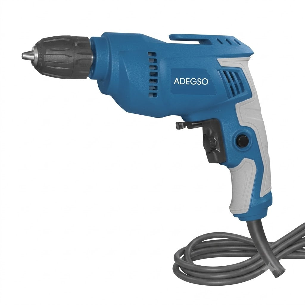 Perceuse électrique ADEGSO AD-40079 550 W avec mandrin de 10 mm | SQES Tunisie