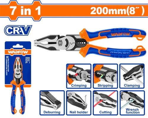 Pince multifonctions 7-en-1 – 8" / 200 mm – Gain d’énergie 30 %