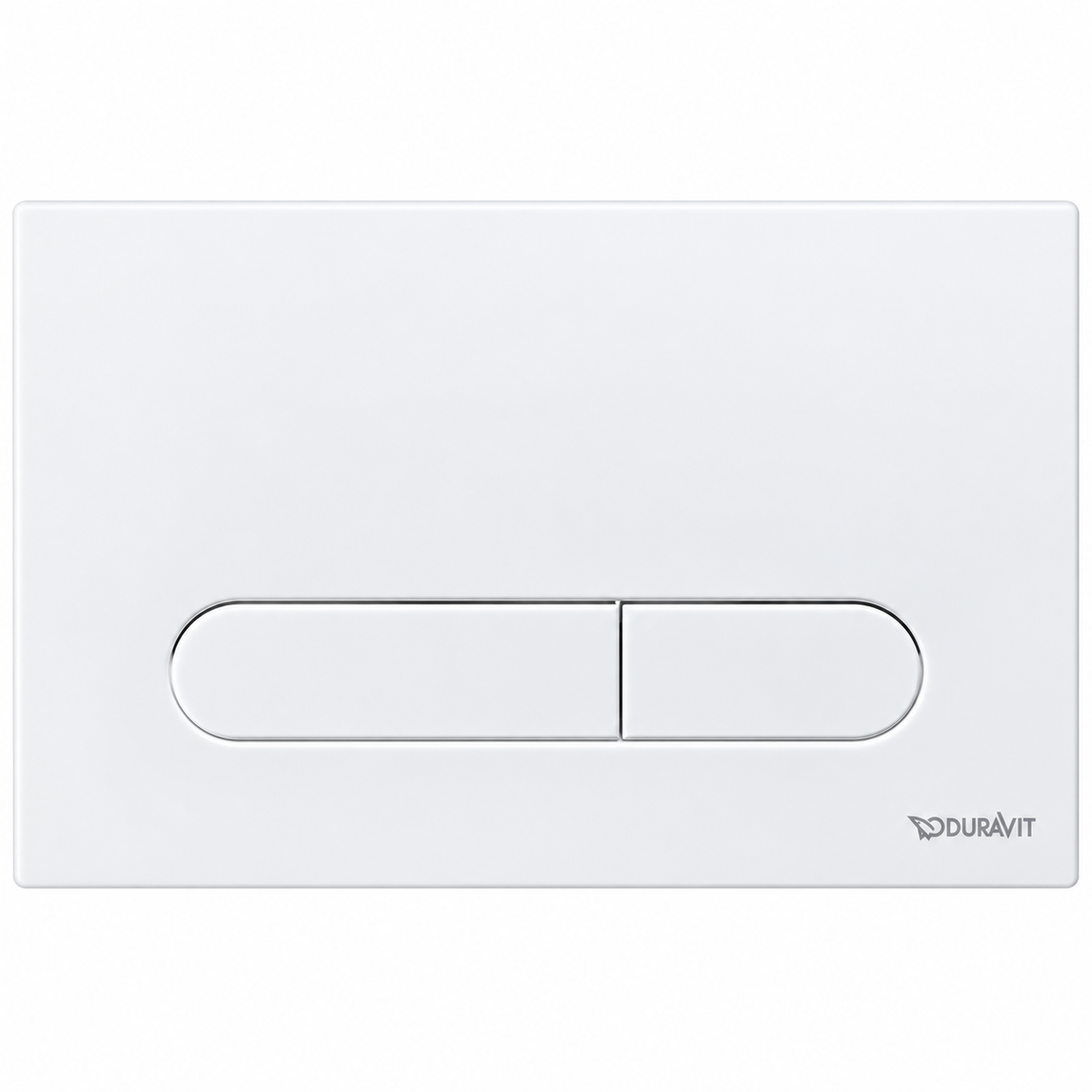 Plaque de commande WC DURAVIT DuraSystem Beta 100 blanche, en ABS à double chasse. Commandez chez SQES avec livraison en Tunisie.
