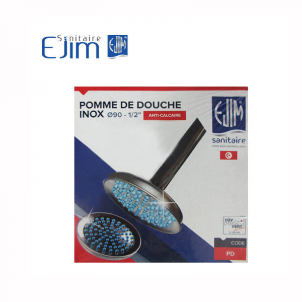 Pomme de Douche Inox JSB1070 – Douchette Murale - EJIM