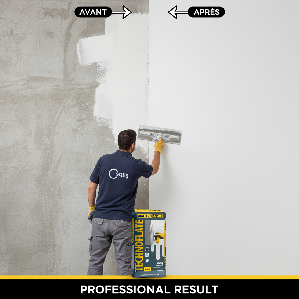 Résultat avant/après TECHNOFLATE