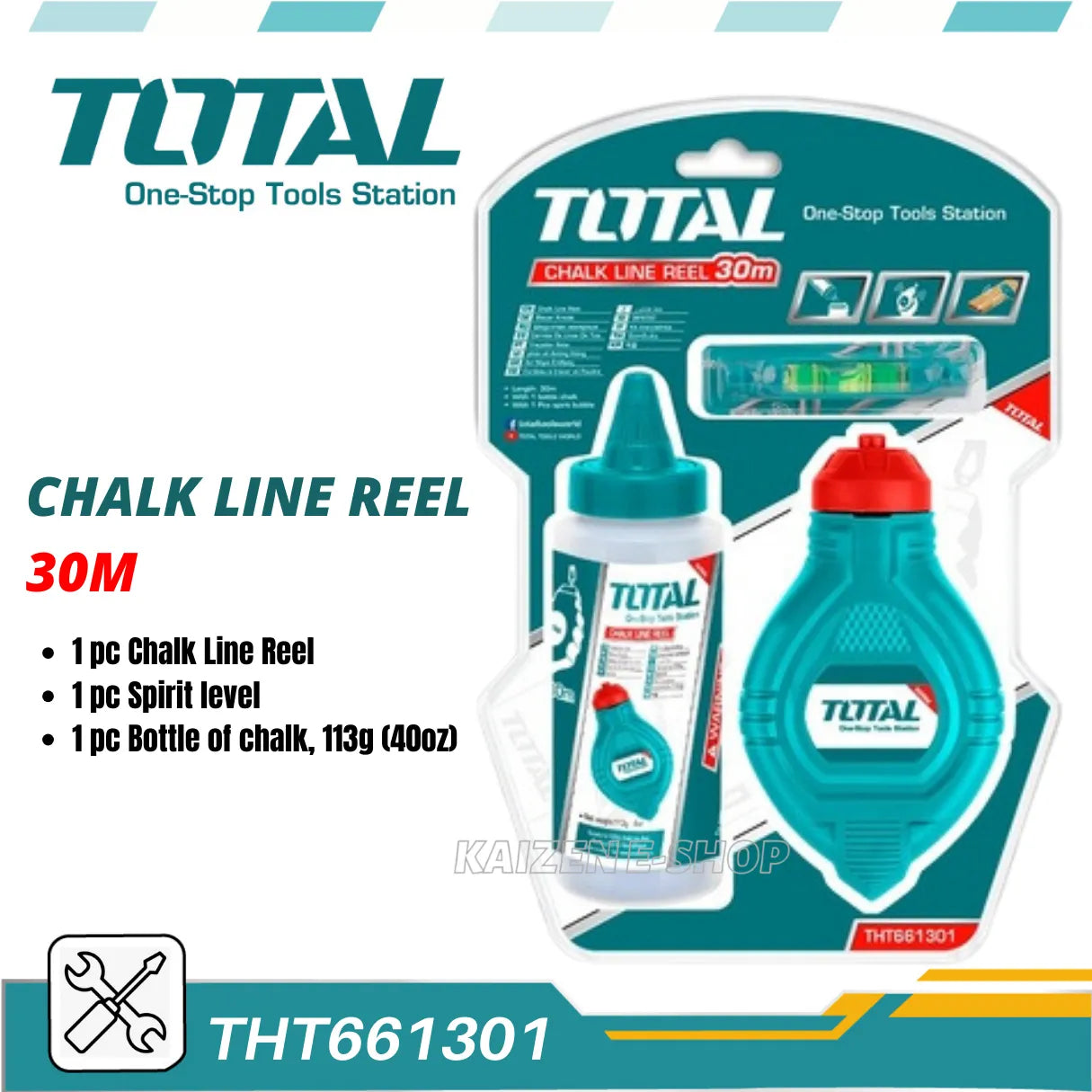 CORDEAU TRACER COMPLET - 30M -THT661301 - SQES